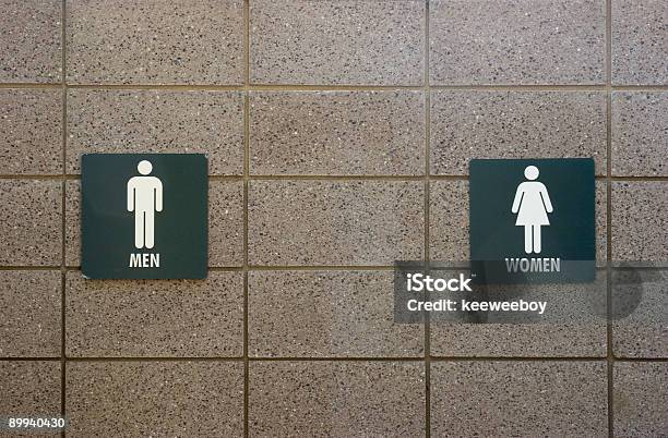 Restrooms Stock Photo - Download Image Now - Adult, Color Image, Females