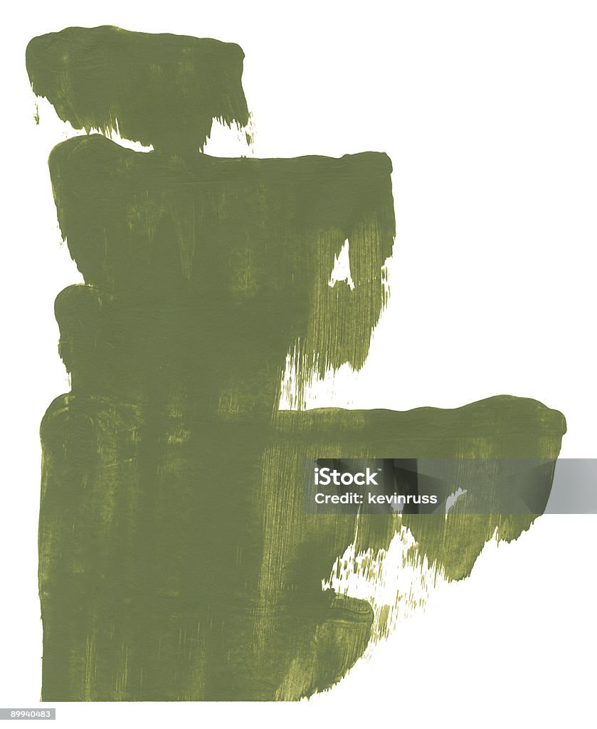 하행결장 녹색 페인트 층 - 로열티 프리 0명 스톡 사진