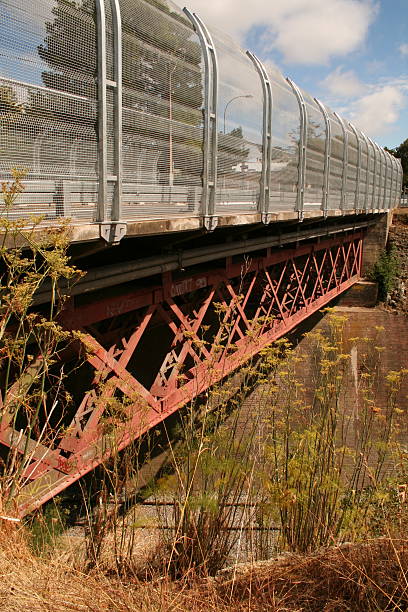 istock Barrier to protect a railway line 89940543