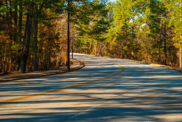 istock Robert E Lee Boulevard in Stone Mountain Park, Georgia, USA 899406476