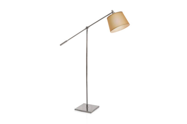 istock Decorative tripos standing light / FLOOR LAMP / LAMPSHADE 899407226