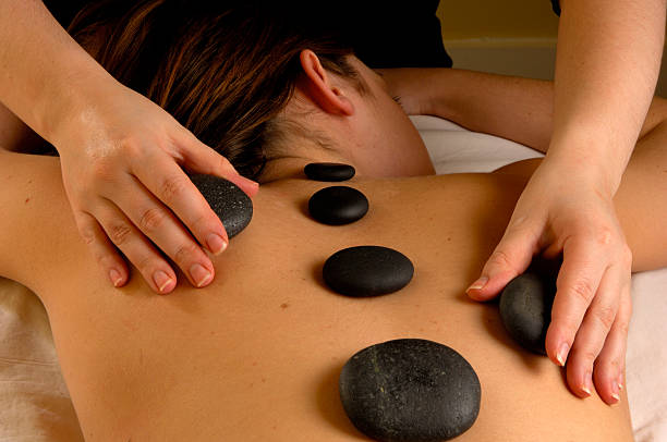 istock Spa Hot Mineral Stone Treatment 89941410