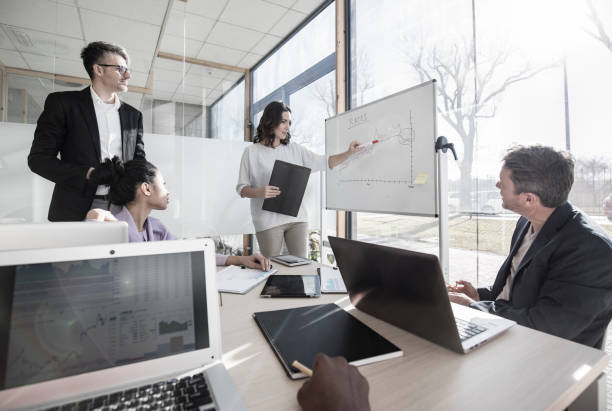 istock Business presentation in the office 899414254
