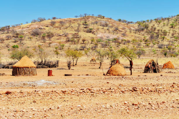 istock African village near Opuwo, Namibia 899414948