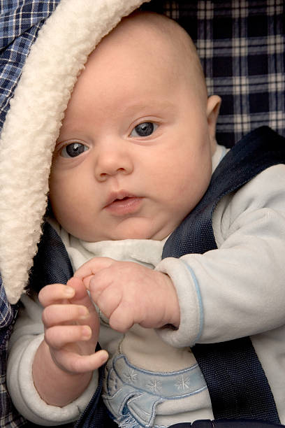 Bébé dans un siège de voiture - Photo