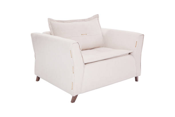istock Modern designer chair on white background Texture chair 899418474
