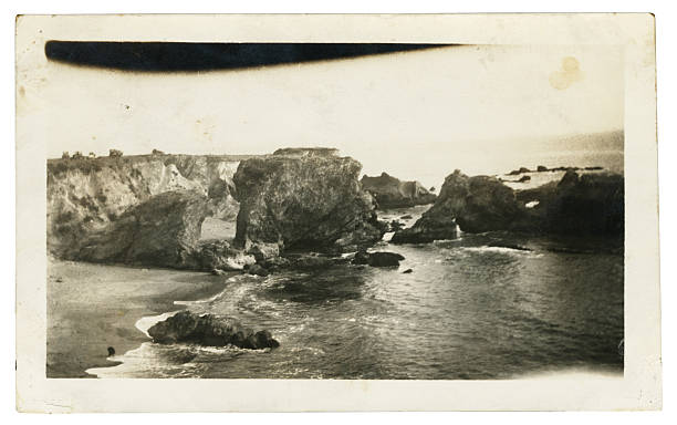 istock Vintage Photo of Shell Beach 89942254