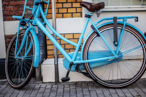 istock Bicycle on the street. 899431406