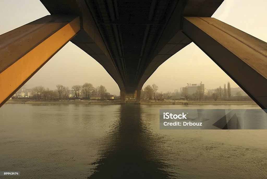 Pont Gazela à Belgrade - Photo de Acier libre de droits