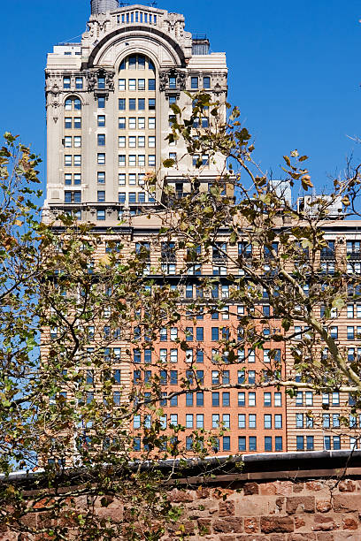 Building in New York City stock photo