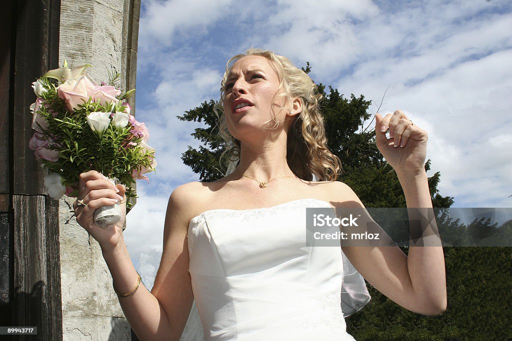 La bellissima sposa - Foto stock royalty-free di Adulto