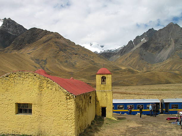 Igreja do Altiplano, Peru - foto de acervo