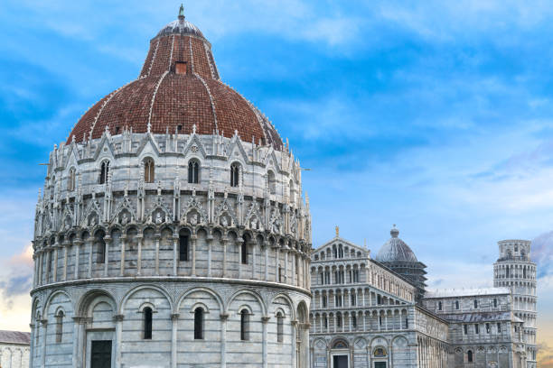 istock The architectural complex of the leaning tower, Italy 899446040