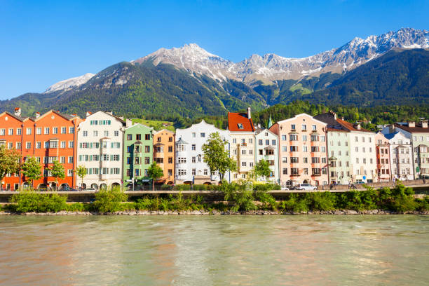 istock Innsbruck embankment in Austria 899453718