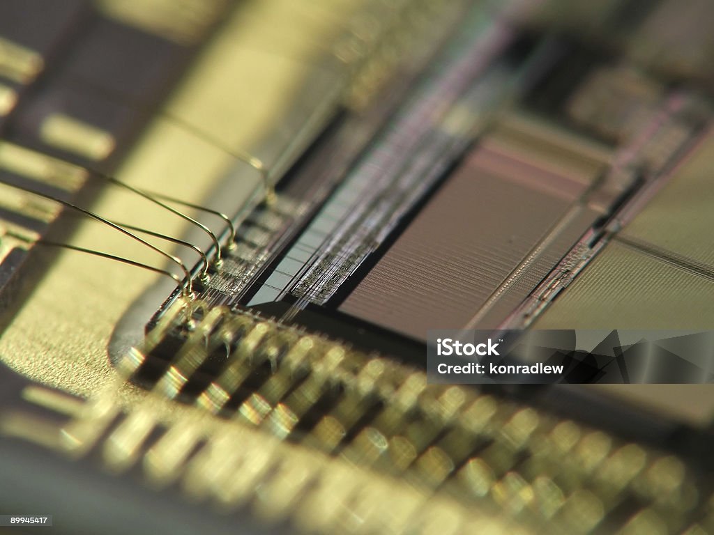 Circuit intégré à processeur - Photo de Circuit intégré libre de droits