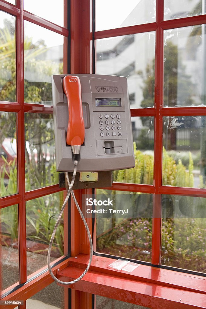 Münztelefon - Lizenzfrei Berühren Stock-Foto