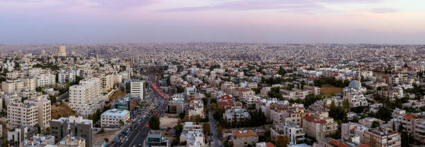 istock Panoramic view of Abdoun area and abdoun bridge 899457856