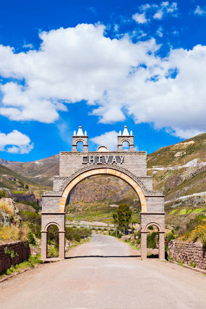 istock Chivay city, Peru 899464240