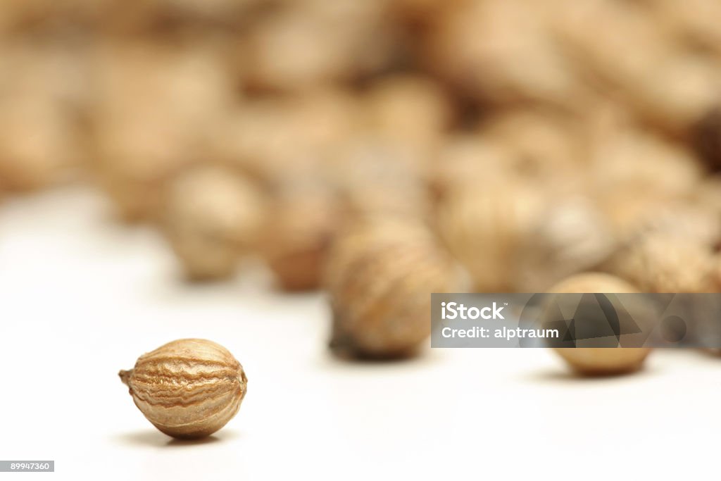 Semilla de coriandro macro - Foto de stock de Alimento libre de derechos