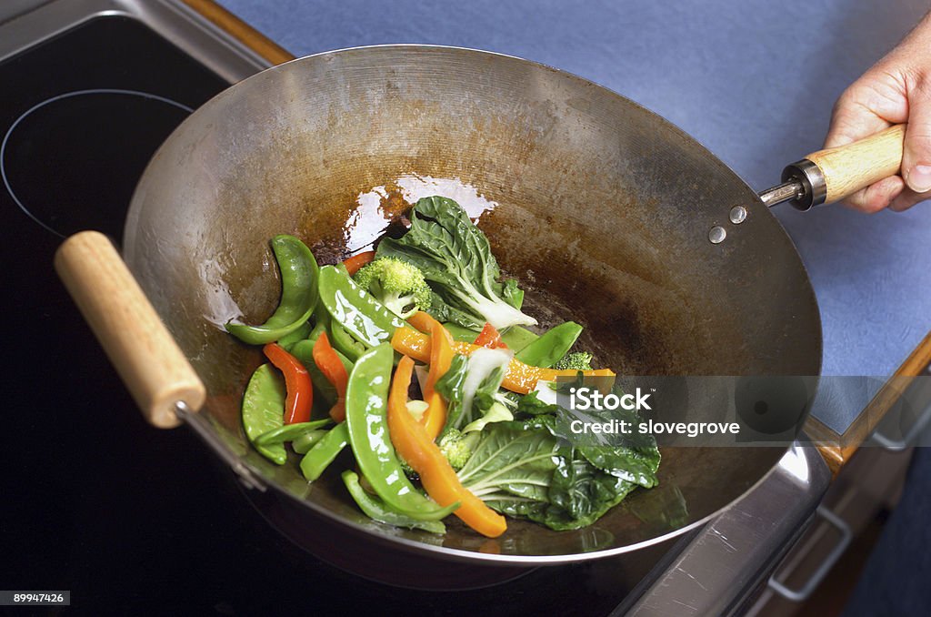 Stir Fry  Broccoli Stock Photo