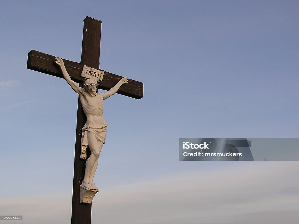Christ no Cross - Foto de stock de Capitais internacionais royalty-free