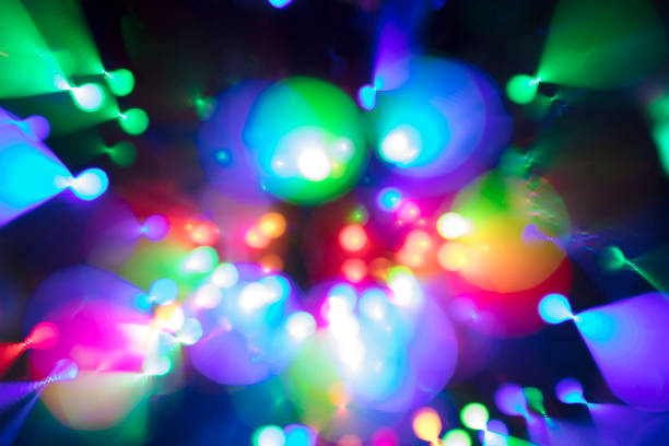 istock Abstract bokeh lights. Casino or disco theme background 899474768