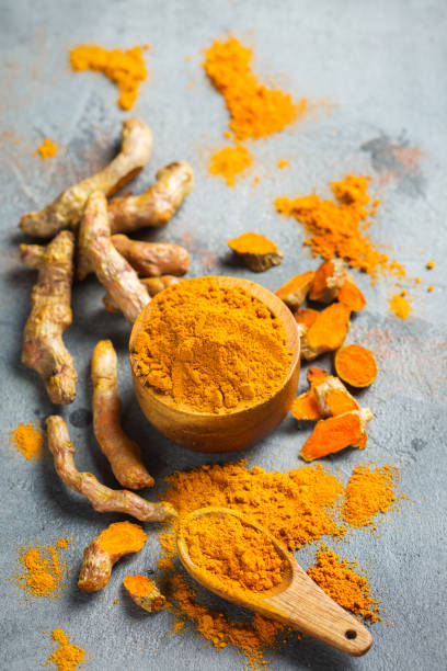istock Raw turmeric root curcuma longa powder 899475222
