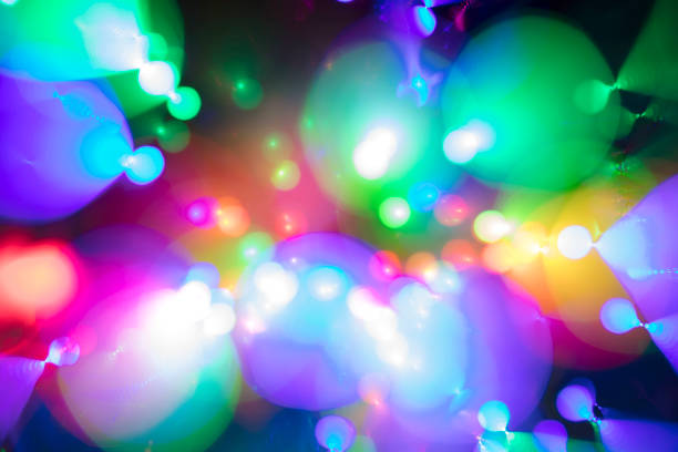 istock Abstract bokeh lights. Casino or disco theme background 899475394