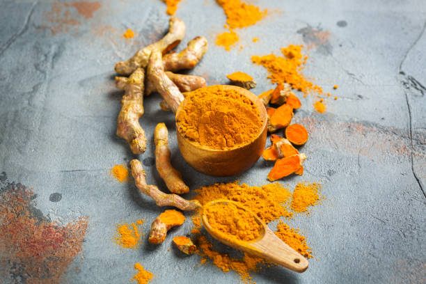 istock Raw turmeric root curcuma longa powder 899475858