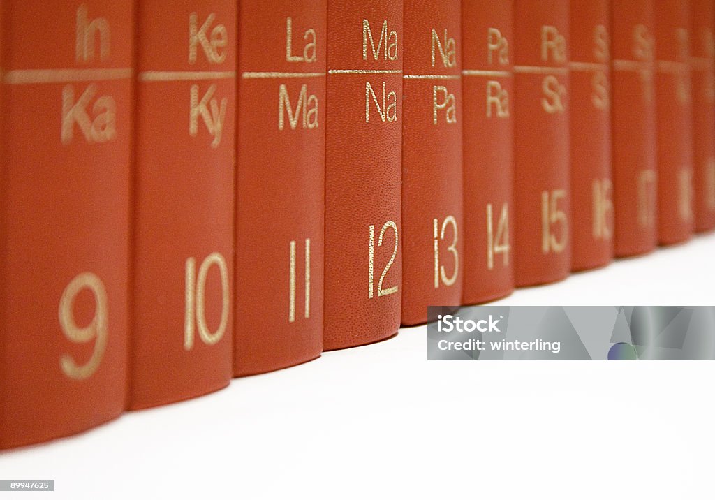 Fila de Red libros - Foto de stock de Abogado libre de derechos