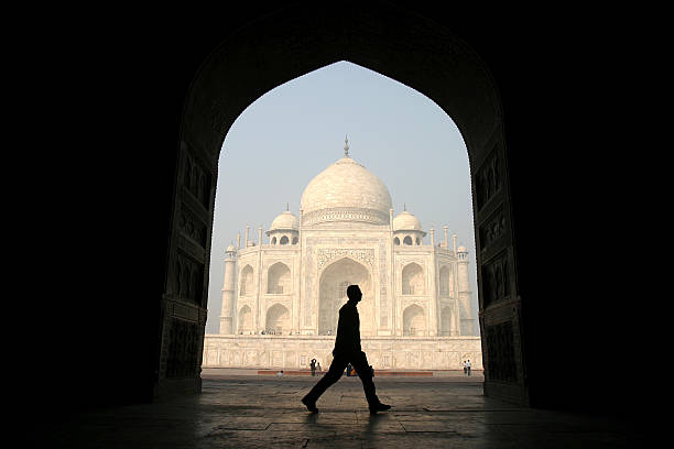 Taj Mahal - foto de acervo