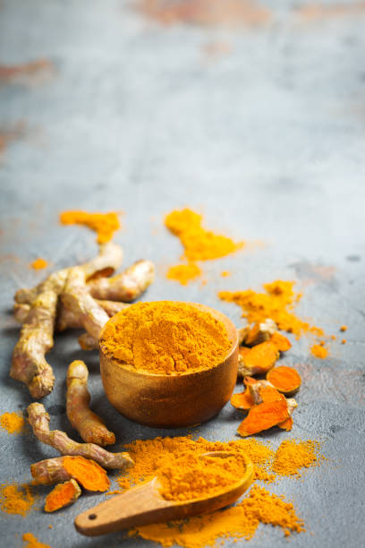 istock Raw turmeric root curcuma longa powder 899478850