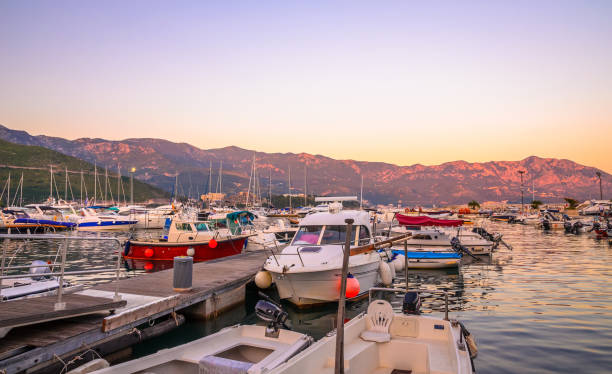 istock Port in old town Budva, Montenegro 899482668