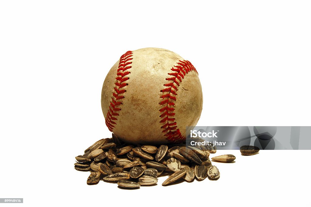 Baseball a riposo - Foto stock royalty-free di Afferrare