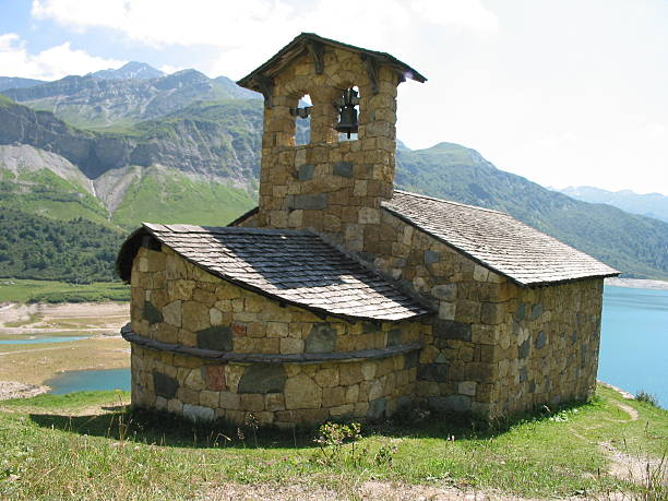 istock Church In French Alps 89948491