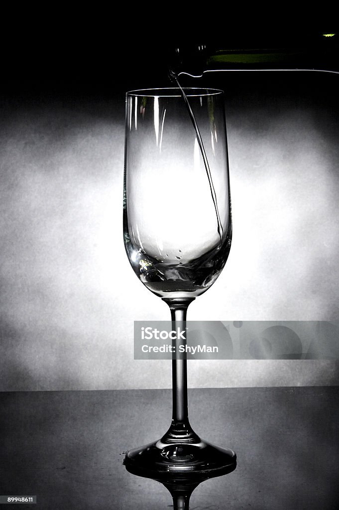 Verter Champagne - Royalty-free Bebida Alcoólica Foto de stock