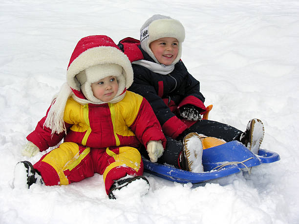 istock child and baby. winter 89948866