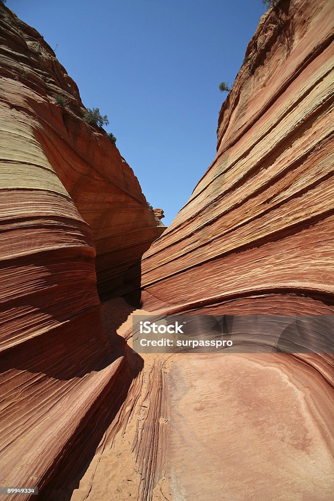 Wave Walk Through  Adventure Stock Photo