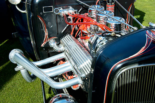 Street Rod 4  cruising hot rods stock pictures, royalty-free photos & images
