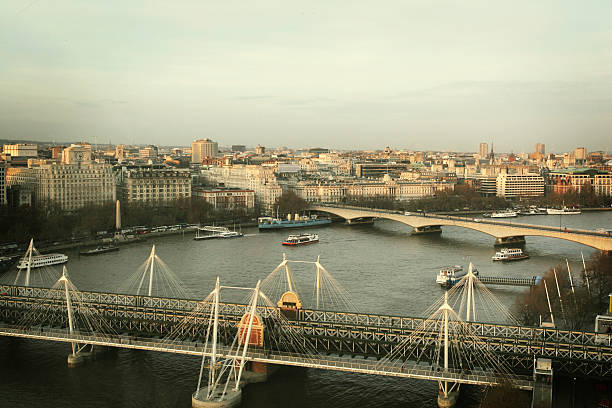 istock Above view of London 89949598