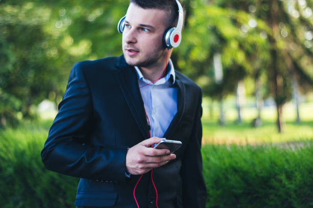 istock Attractive young businessmen going to work place. 899499176