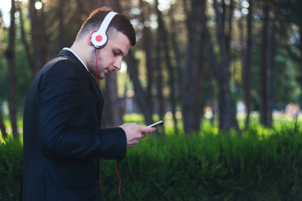 istock Attractive young businessmen going to work place. 899499504