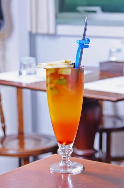 istock Glass cup of fruit tea 899501598