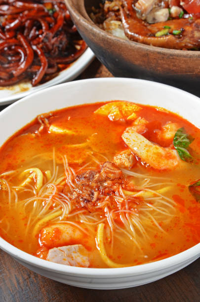 istock Spicy soup rice noodles 899501836