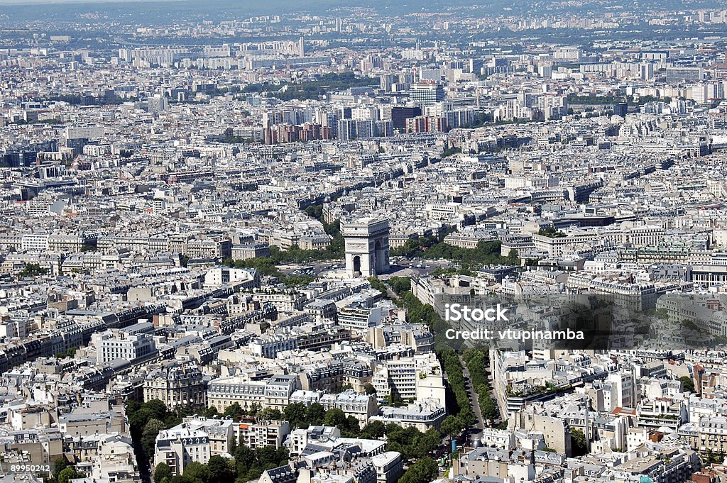 Paris  Arch - Architectural Feature Stock Photo