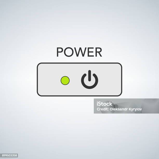 User Interface Switch Button On Off Stock Illustration - Download Image ...