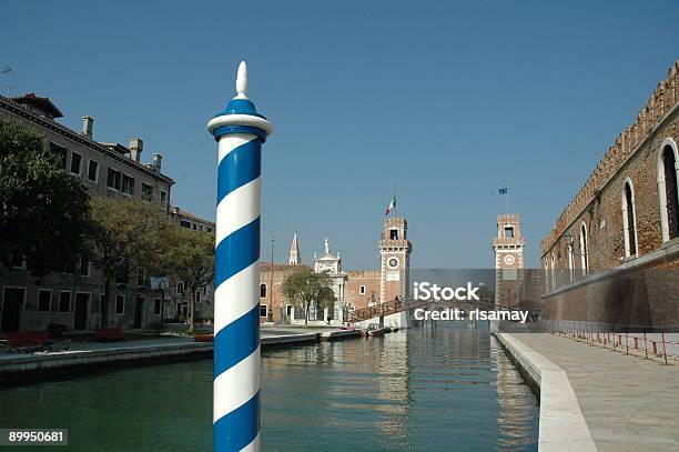 Arsenale Wenecja Włochy - zdjęcia stockowe i więcej obrazów Architektura - Architektura, Bez ludzi, Bezchmurne niebo