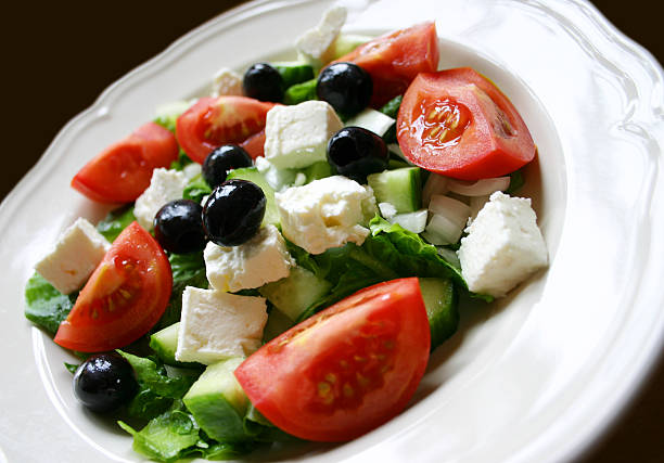 istock Greek Salad Close Up 89950718