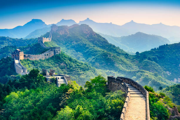 The Great Wall of China. stock photo