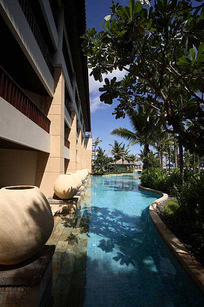 istock The Hotel's swimming pool 89951248